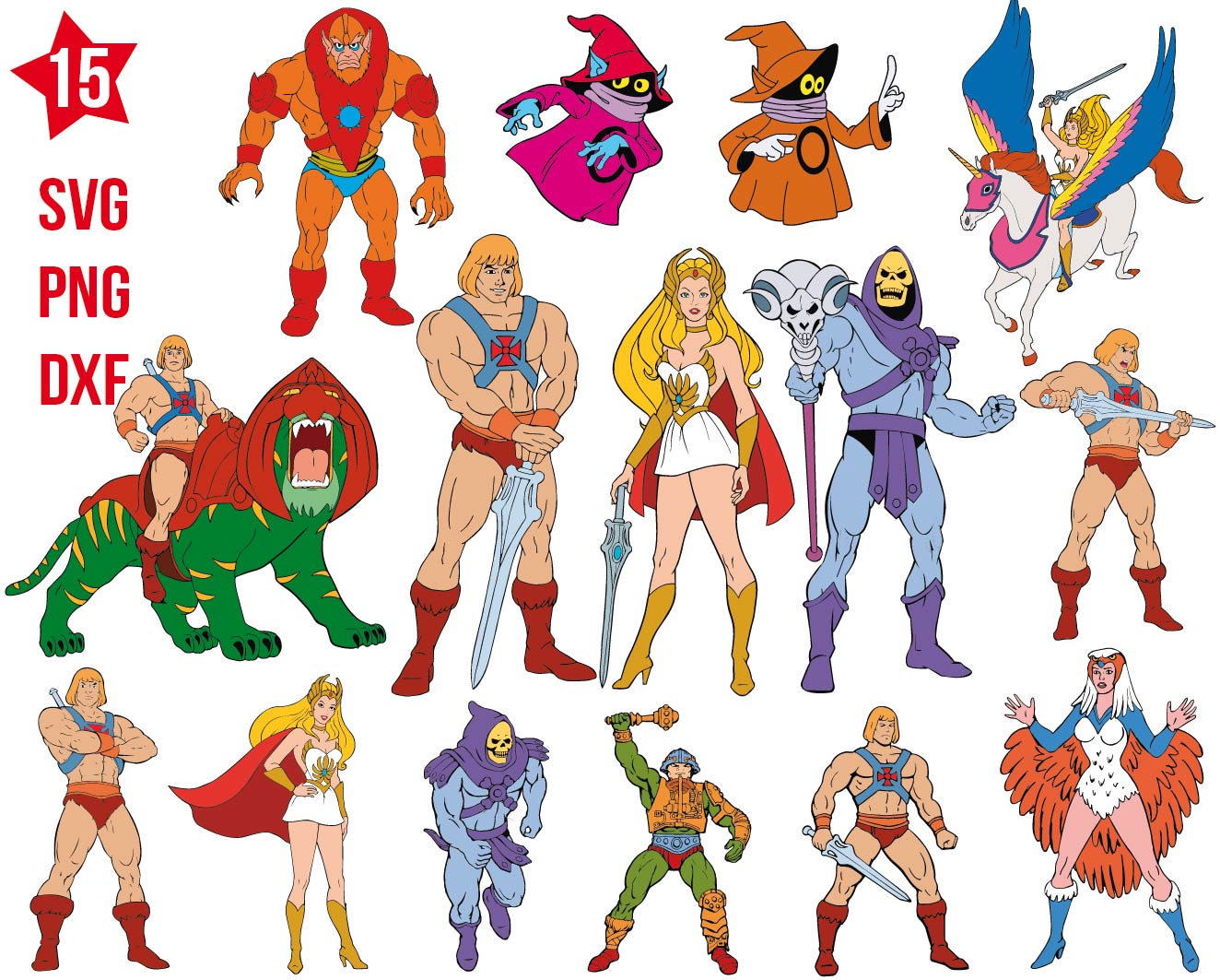 He-Man Svg, He-Man Png, He-Man Dxf, He-Man Cricut, He-Man Cut File, He ...