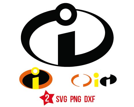 The Incredibles logo svg Print File incredibles cut file The Incredibles SVG 
