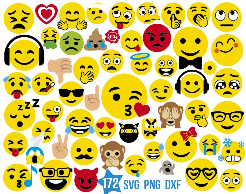 Emoji Svg, Smiley png, Whatsapp Emojis, Facebook Emojis | BOXMEDIART ...