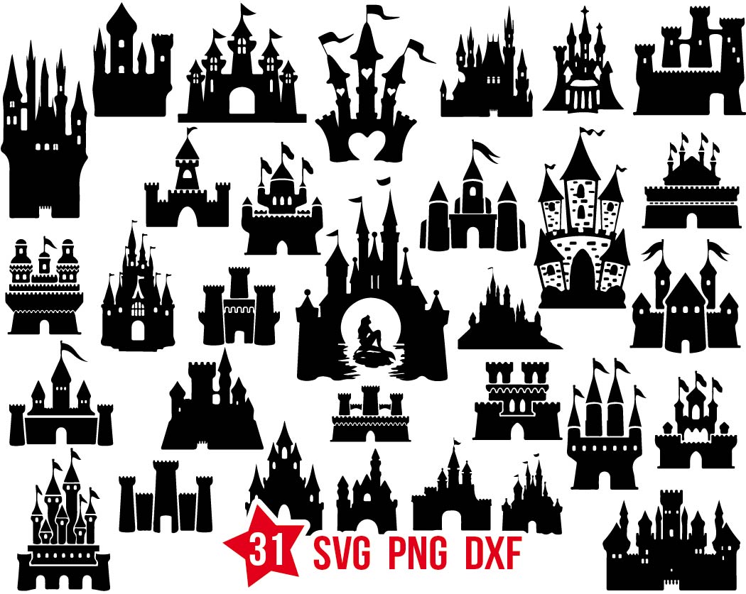 Disney castle svg, Disneyland svg, Mickey magic kingdom | BOXMEDIART ...