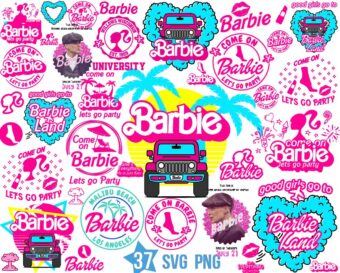 Barbie Design Svg Pack