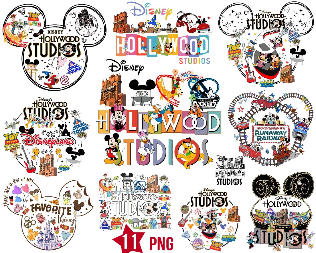 Bundle Disney Studio Png, Magic Studios Png