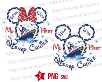 Bundle Mickey Mouse Cruise Trip Svg Png
