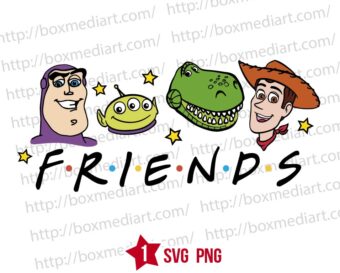 Cute Toy Story Friends Svg Png