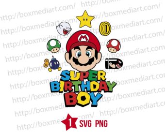 Design Vintage Game Birthday Svg Png