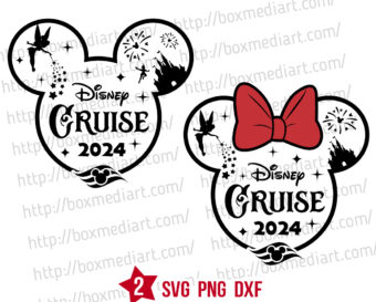 Disney Cruise 2024 Svg Png, Mickey Sailor Trip 2024 Svg, Mickey Sea World Svg