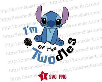 I'm of the Twodles Stitch Birthday Svg