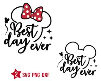 Magic Mouse Best Day Ever Svg Png