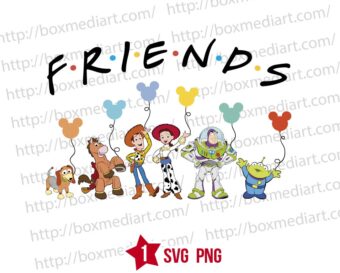 Mouse Friends Toy Story Characters Svg Png