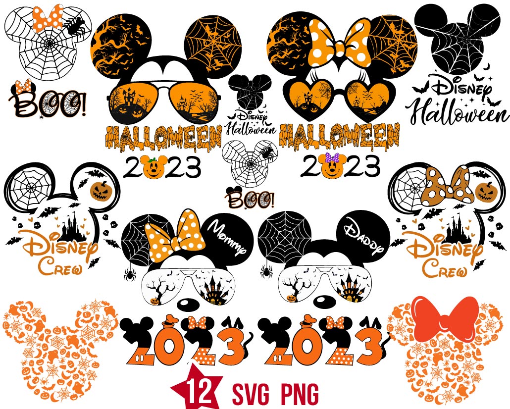Mouse Halloween Svg Png Pack