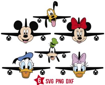 Bundle Disney Bound Svg, Mickey Bound Trip Svg Png