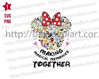 Colors Mouse Making Magical Memories Together Svg Png