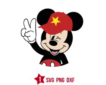 Design Happy Smiling Mickey Mouse Svg Png