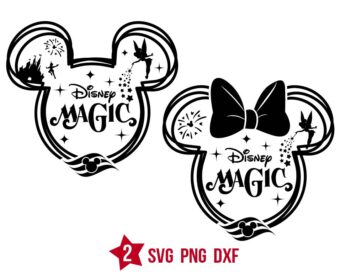 Disney Mouse Magic Trip Svg Png