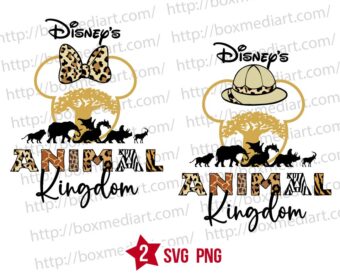 Disney Safari Animal Kingdom Svg, Mickey Wild Trip Svg Png