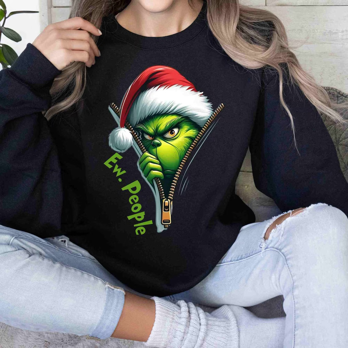 Ew People Whoville Svg Png, Whoville Grinch Christmas Svg