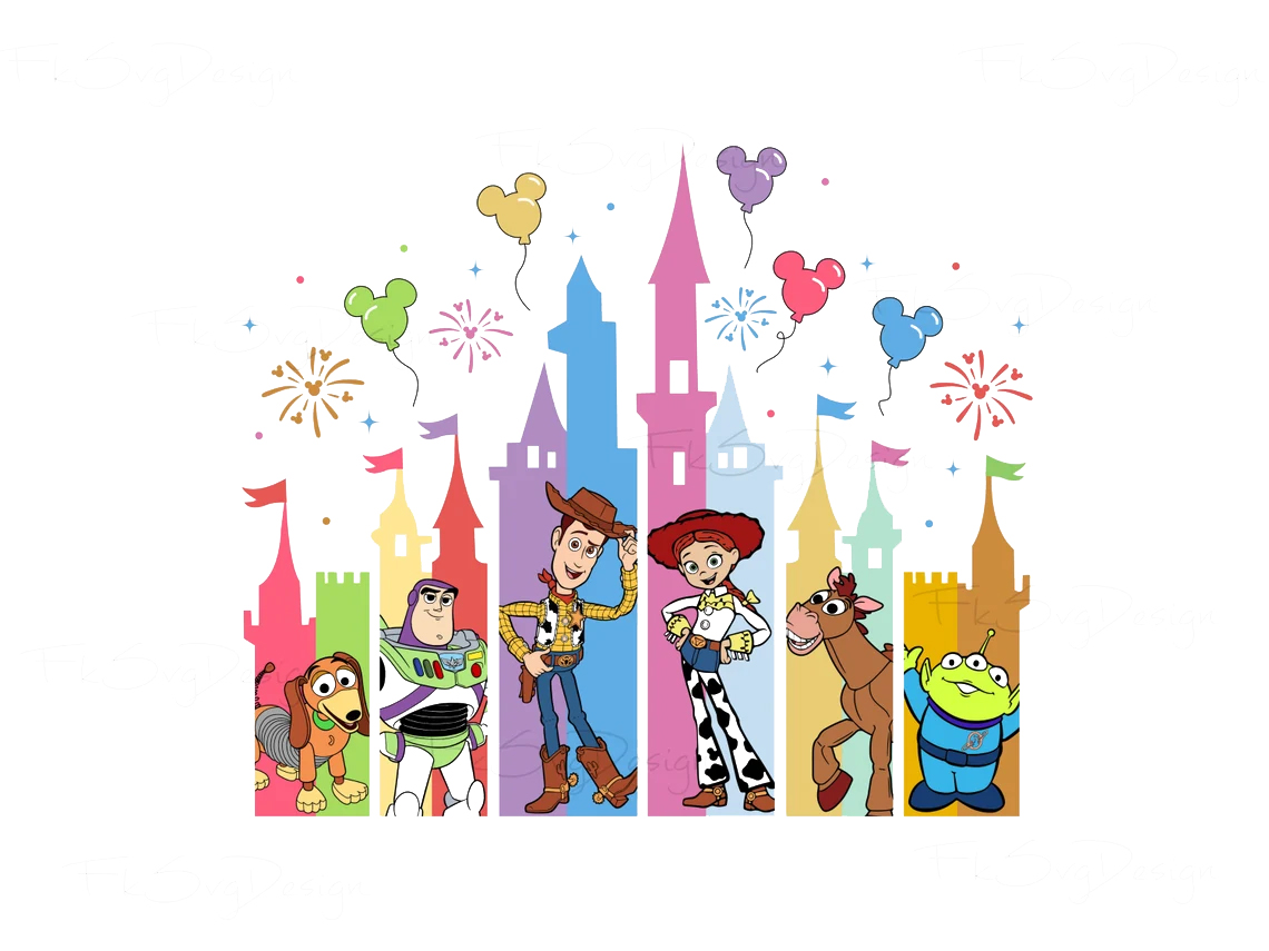 Magic Kingdom Castle Png Bundle, Disney Princess Trip Png, Princess Castle Png Files, Disney Family Trip Png