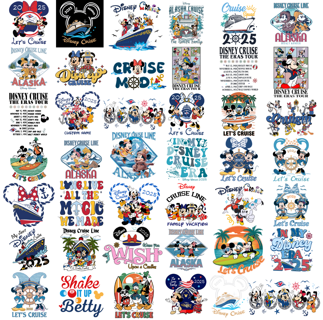 Disney Cruise Png Bundle Disney Trip Png Disney Vacation Png